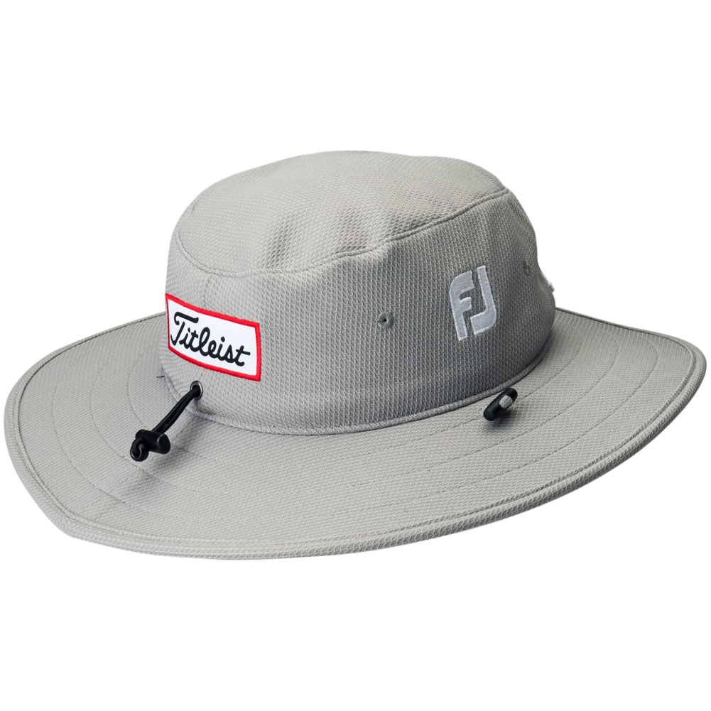 Titleist Tour Aussie Golf Hat Full Brim Sun Bucket Hat (grey) | Voosia